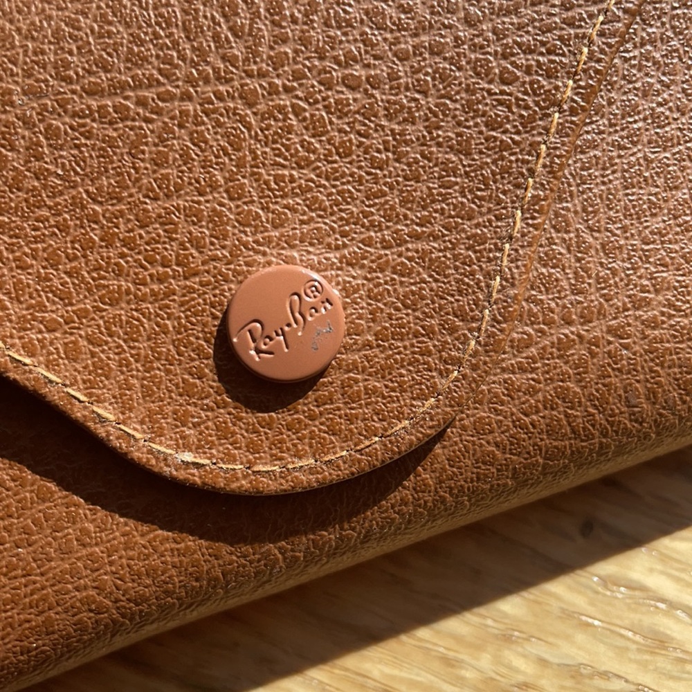 Brown Raybans Sunglass Case - Picture 3 of 5